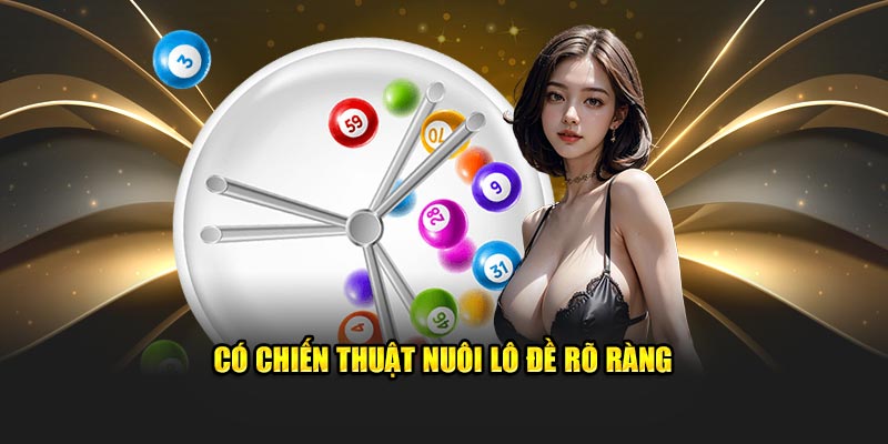 Có chiến thuật nuôi lô đề một cách rõ ràng